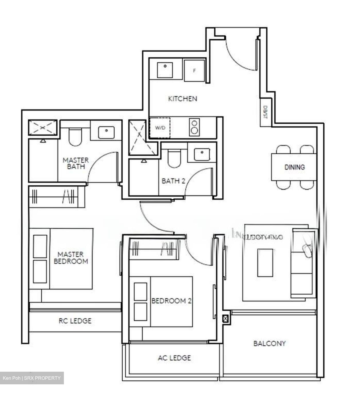 Amo Residence (D20), Apartment #521366001